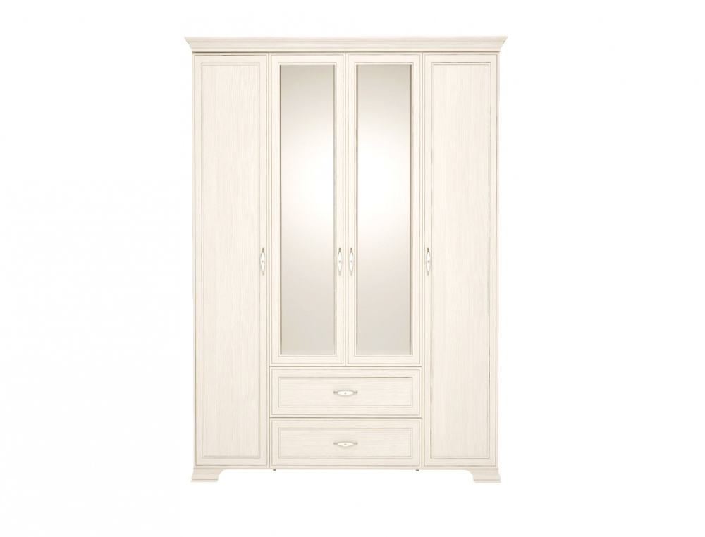 Шкаф для одежды 4-х дверный с ящиками Венеция 02