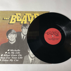 Винтажная виниловая пластинка LP The Beatles Hits (СССР 1991) Michelle