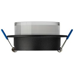 Встраиваемый светильник декоративный ЭРА DK107 BK MR16 GU5.3 черный