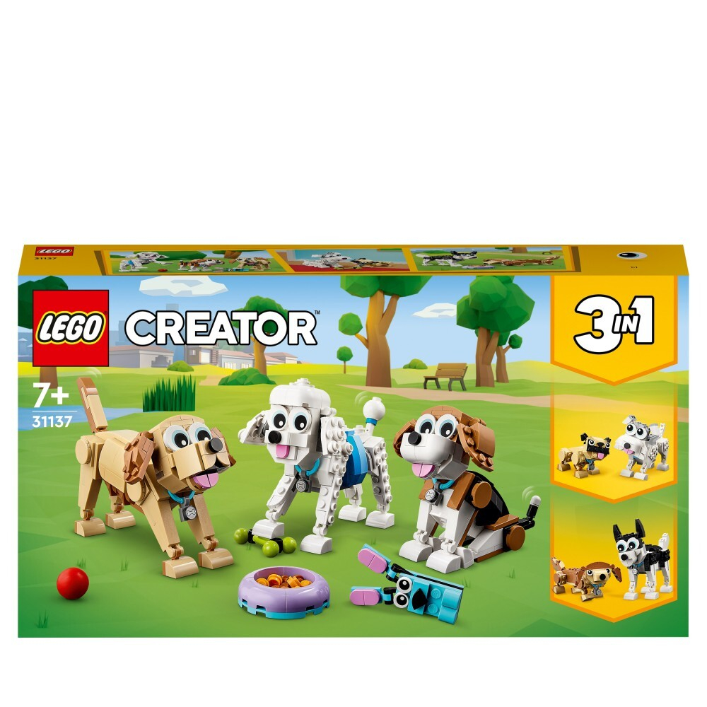 LEGO Creator — Милые собачки 3 в 1 31137 / артикул   31137  / GTIN 5702017415901
