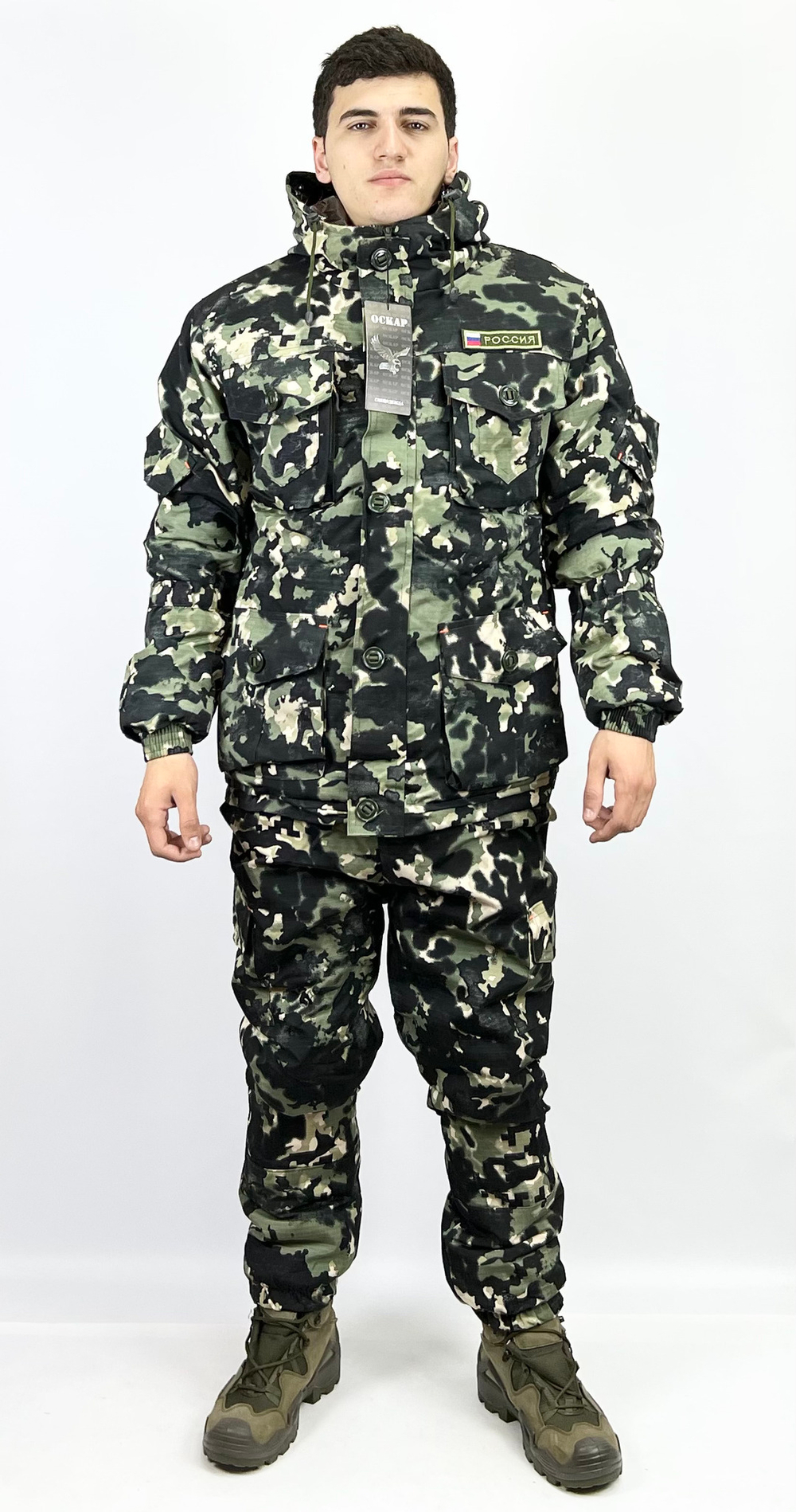 Костюм камуфляжный зимний Горка-8
