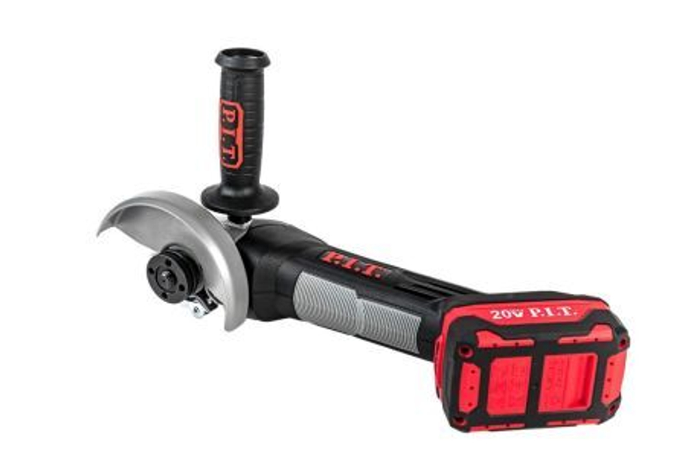 Аккумуляторная угловая шлифмашина PIT PWS20H-125C/1 (20В,125мм, Li-Ion, 8500об/мин, 1акб Li-Ion 4Ач, ЗУ 3А,кейс)