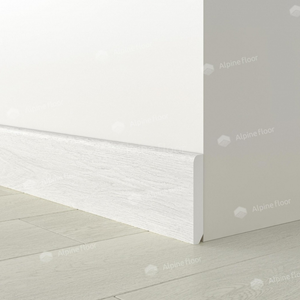Плинтус Alpine Floor Parquet Light SK 13-0 Белый