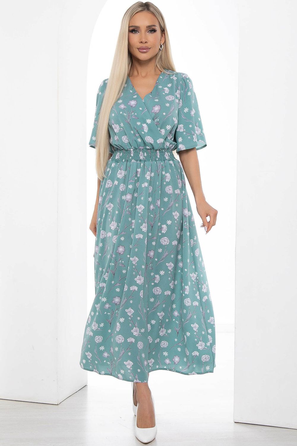 Платье "Милена" (олива) П8929 LT Collection (Акция)