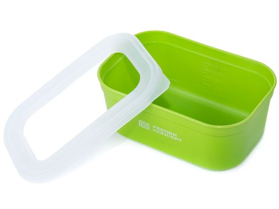 Коробка рыболовная для наживки с крышкой FC BAIT BOX WITH OPEN LID р.M (0.6л)