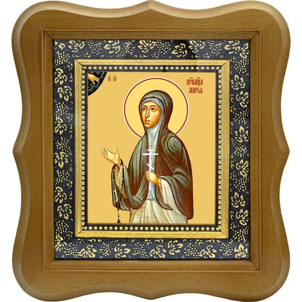 Мария Цейтлин преподобномученица, монахиня. Икона на холсте.