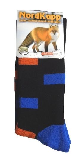 Термоноски NordKapp Junior 505 black
