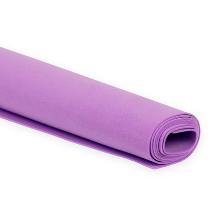 "Blumentag" EVA Пластичная замша, цв.лиловый, 1 мм, 60 x 70 см, №154