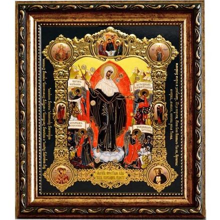 Всех Скорбящих Радость. Икона Божьей Матери с грошиками