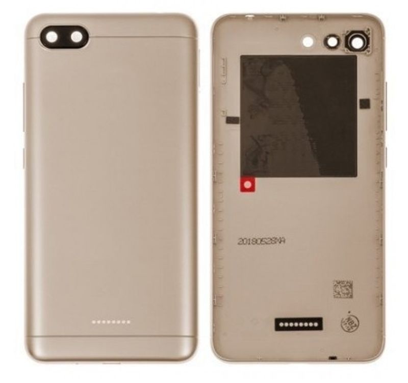 Задняя крышка для Xiaomi Redmi 6A Gold