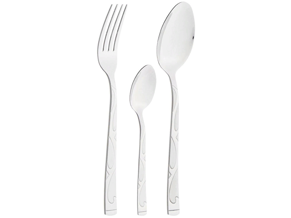 Набор столовых приборов 18 предметов в деревянном кейсе Agness 942-011