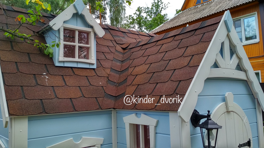 Детский деревянный домик Азалия