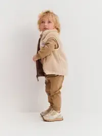Жилет двухсторонний "Кофе" 0+