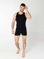 Майка мужская черный