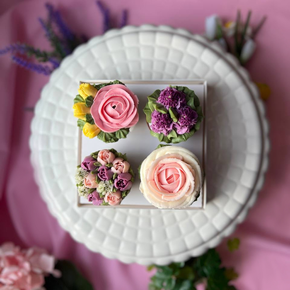 Шоколадные горшочки "Нежность лепестков"