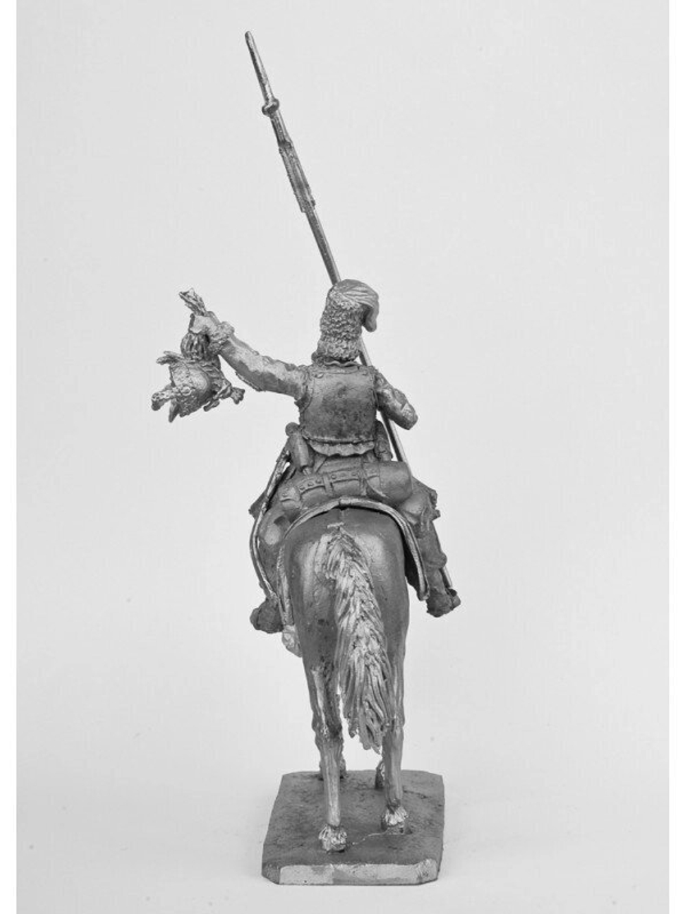 Оловянный солдатик Конный казак с пикой