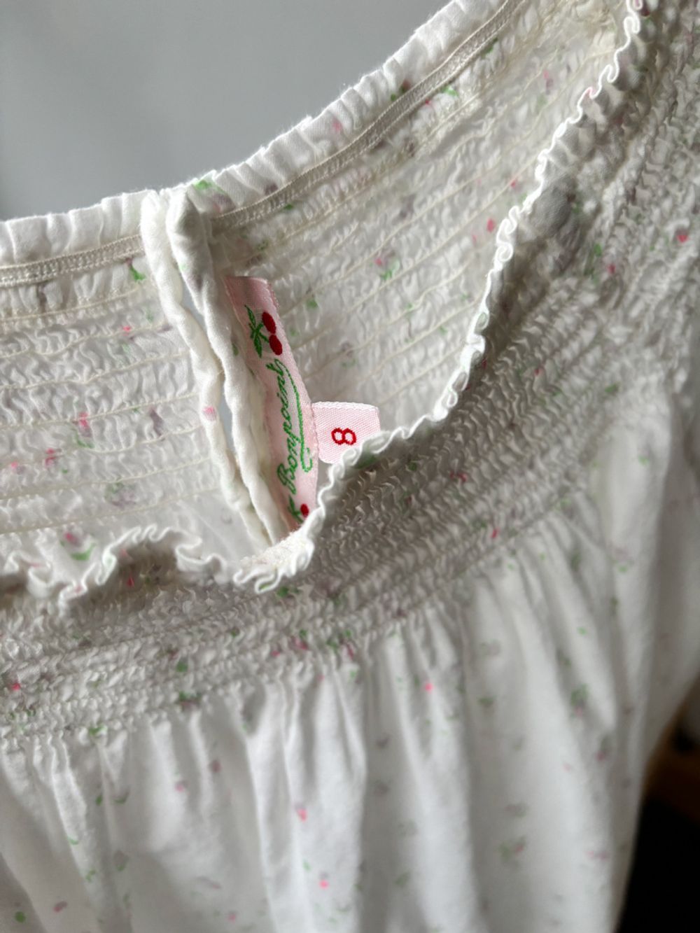 Хлопковая блузка Bonpoint, 128