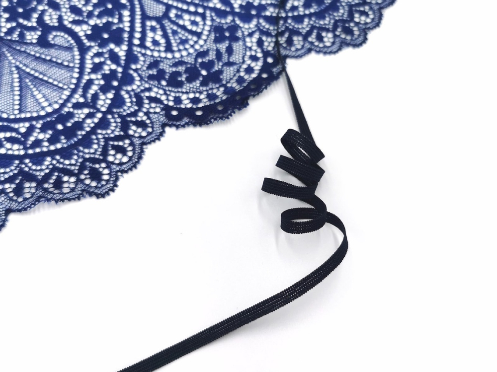 Резинка для укрепления, 4мм, темно-синяя, (арт: RU/4-061), м