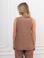 Блузка (топ) Сибелла-4 Виотекс КОРИЧНЕВЫЙ