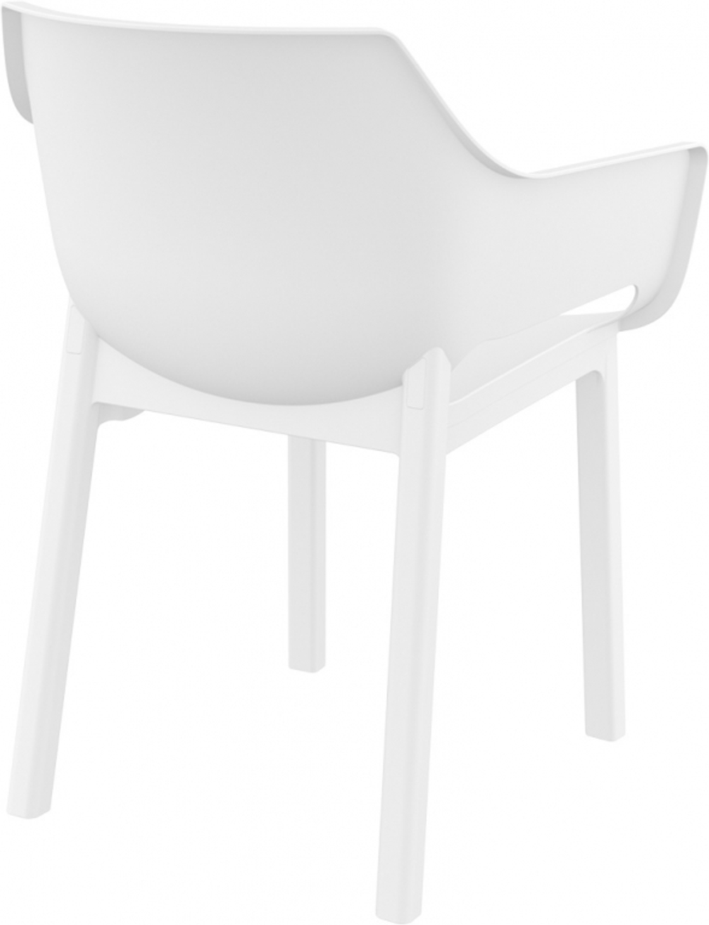 Кресло пластиковое Siesta Contract Dora, белый