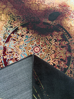 Ковер Isfahan 1283_VM17 Dark Blue/Bordo Прямоугольник
