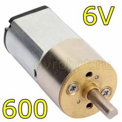 Мотор GA12N20/(6V600rpm)