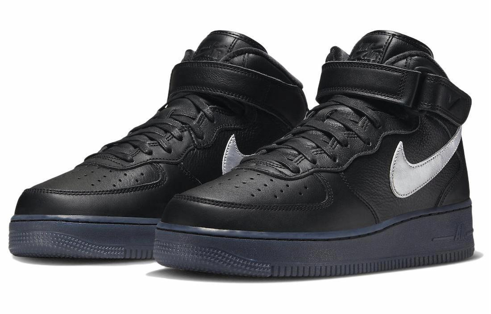 Кроссовки Nike Air Force 1 Prm "Black Metallic"