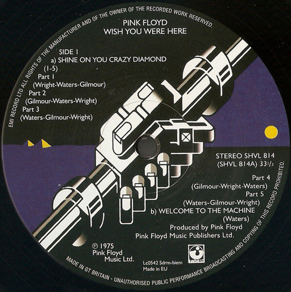 Pink Floyd / Wish You Were Here (LP)