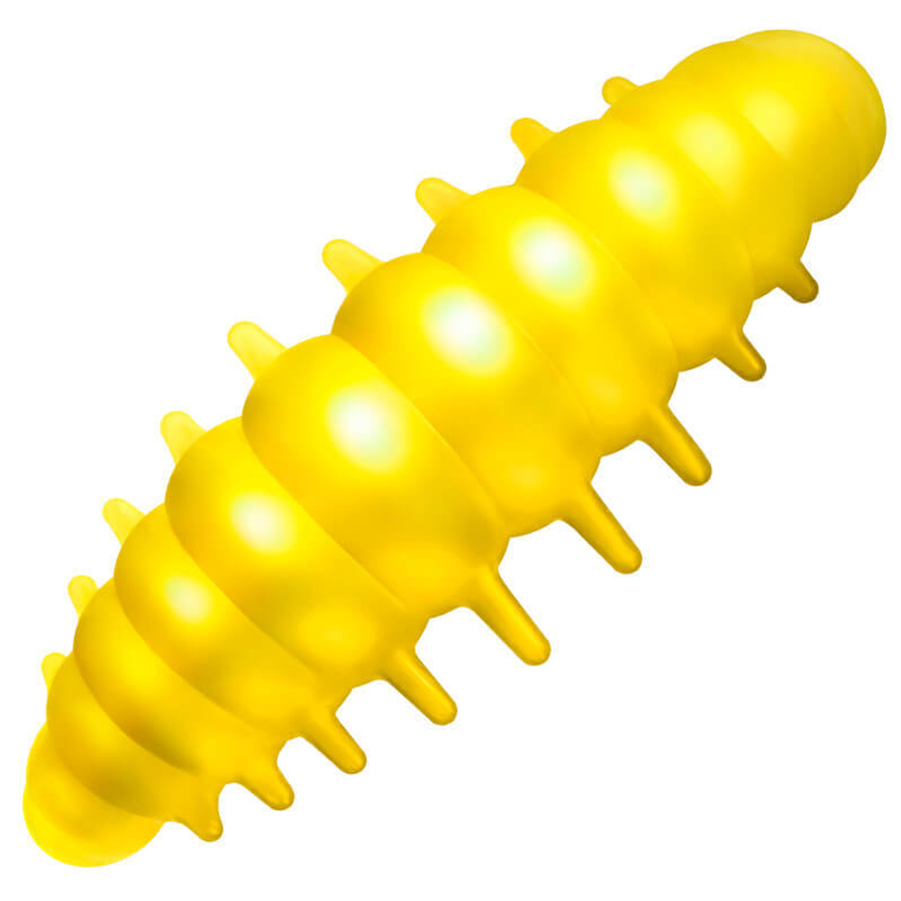 Приманка ZUB Noa Larva  40мм(1,6") -6шт, (цвет 301) желтый