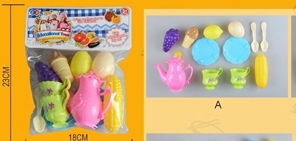 Набор посуды «Кулинар», 12 предметов, 23*18 см, пакет