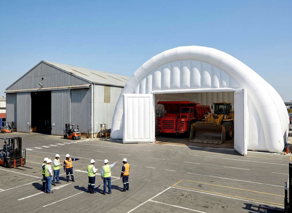 Почему пневмоангары становятся альтернативой капитальным ангарам