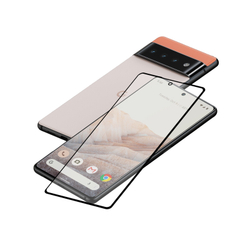 Закаленное стекло 6D для смартфона Google Pixel 6 с черной рамкой, G-Rhino