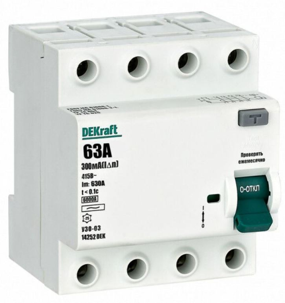 УЗО  DEKraft 14252DEK
