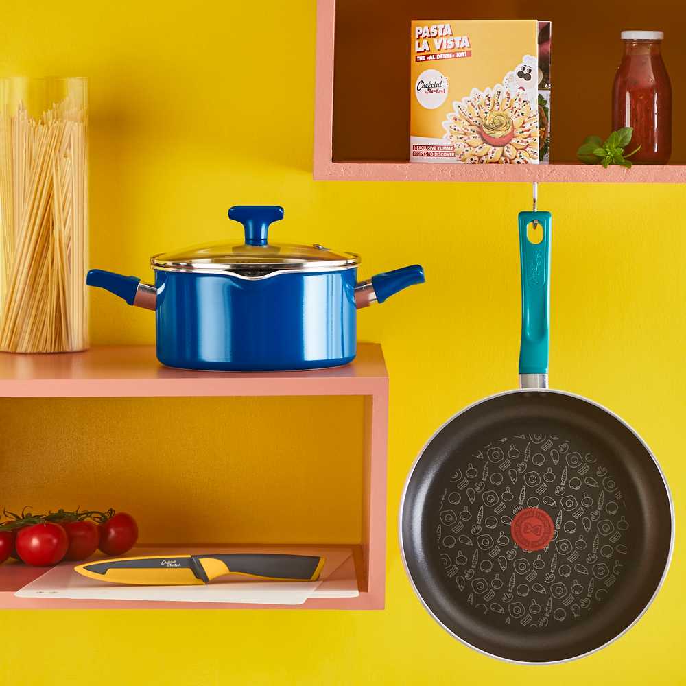 Набор посуды Tefal ChefClub 6 предметов 20/28 см G804S404