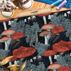 Ткань Ниагара Софт фантазийный лес