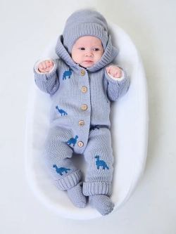 Конверт на выписку для новорожденных утепленный мехом