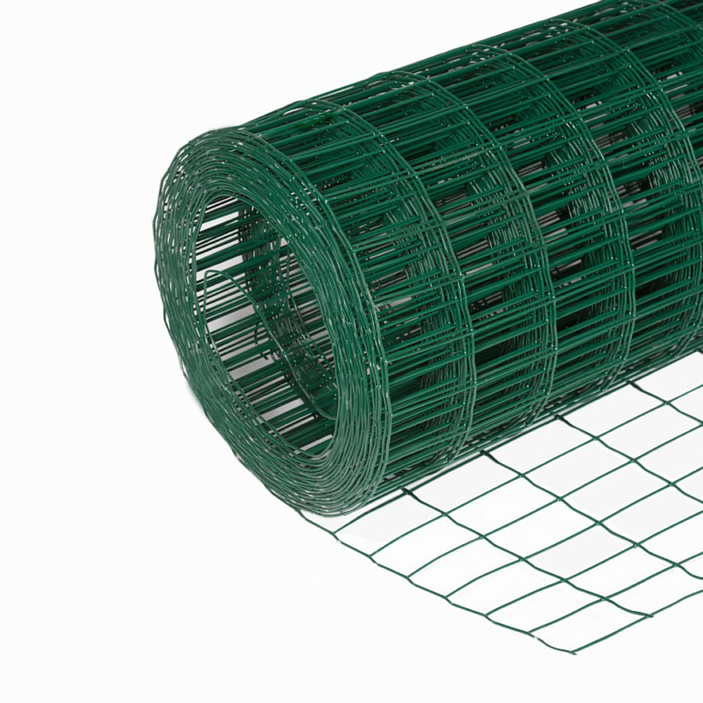 Сетка сварная ПВХ 50х50 2,4мм 1,5х20м