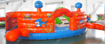 Коммерческий надувной батут "Крабик"