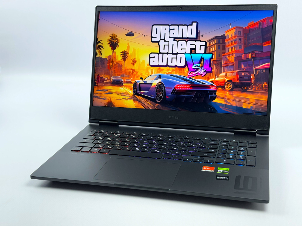 Игровой ноутбук HP Omen Ryzen 7 7840H / RTX 4070 8GB / 16GB / 1TB / 2.5K / 240Hz / Win11 / Русско-Английская клавиатура