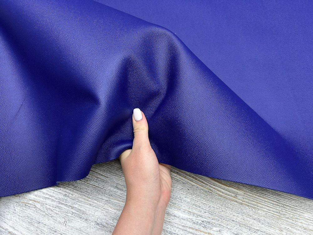 Caviar Prati Blue (1,4-1,6 мм), цв. Синий, натуральная кожа