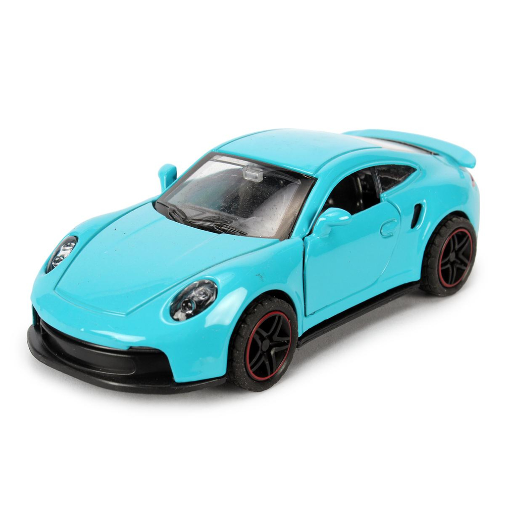 Модель ин. мет. "Porshe 911 Turbo" 10.5см, двери, 2208C0360-R2 (Технопарк)