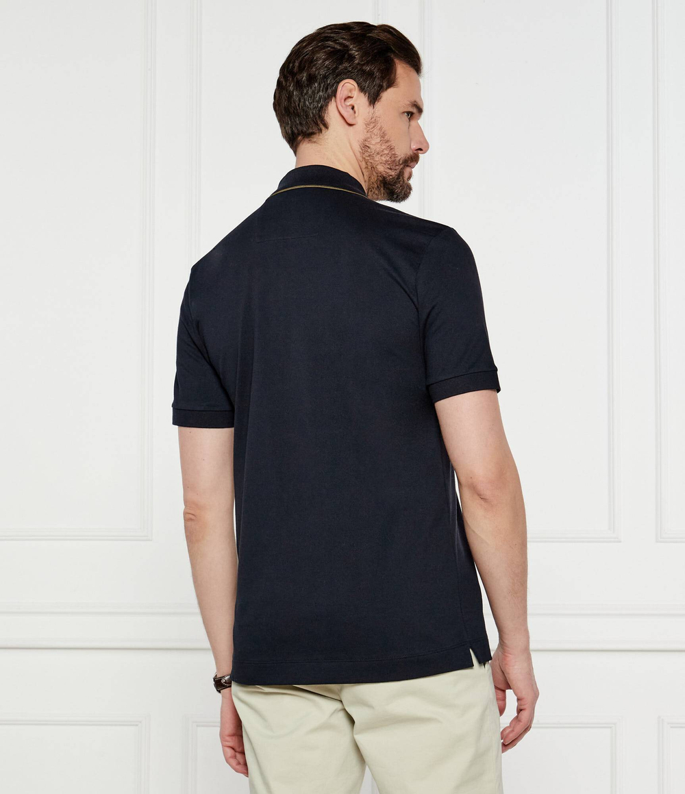 Поло Porsche x BOSS H-Paras 71_PS BOSS BLACK - темно-синий(50531463)