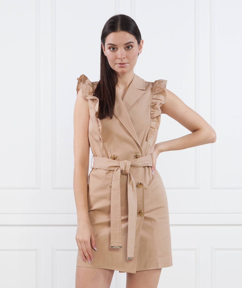 Платье с ремешком Liu Jo - бежевый(CA3136 T2398)