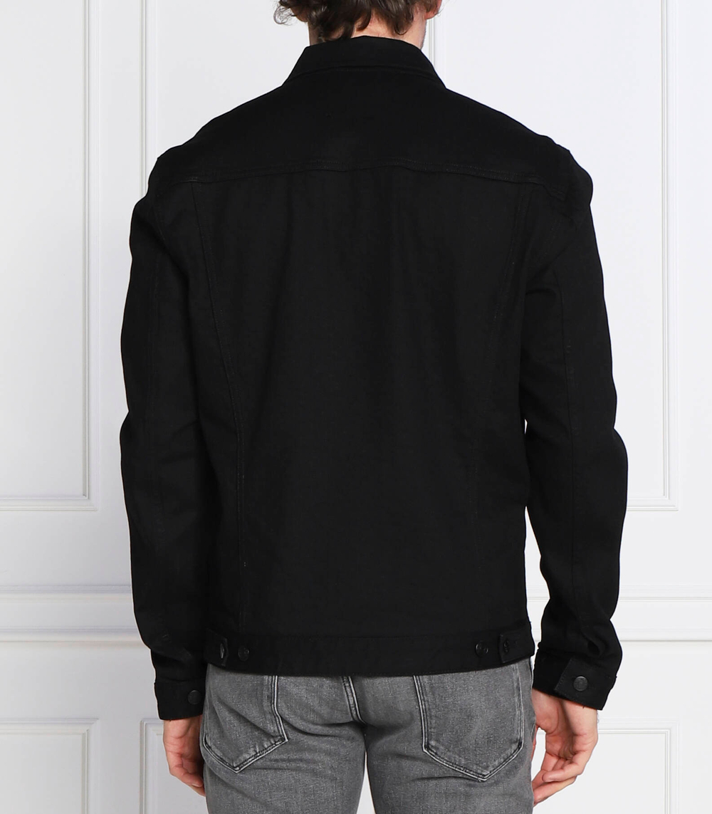 джинсовая куртка livorno-edge BOSS BLACK - черный(50486690)