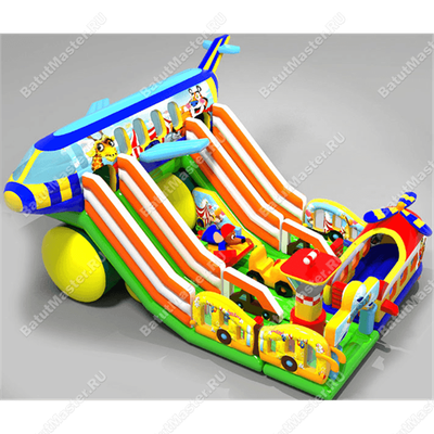 Коммерческий надувной батут "Аэропорт 3"