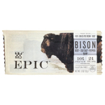 Epic Bar, Bison Bar, говядина, соль и перец, 37 г (1,3 унции)