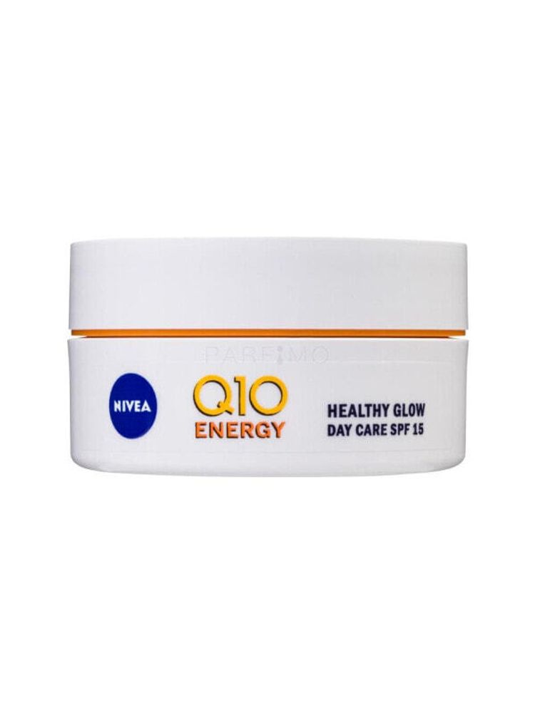 Увлажнение и питание Nivea Q10 Energy Healthy Glow Day Care SPF15 50 ml tagescreme Feine Linien &amp; Falten für Frauen