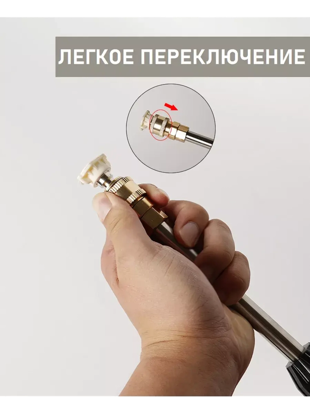 Портативная автомойка высокого давления на аккумуляторе