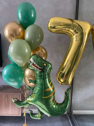 Набор шаров Дино 7-летие