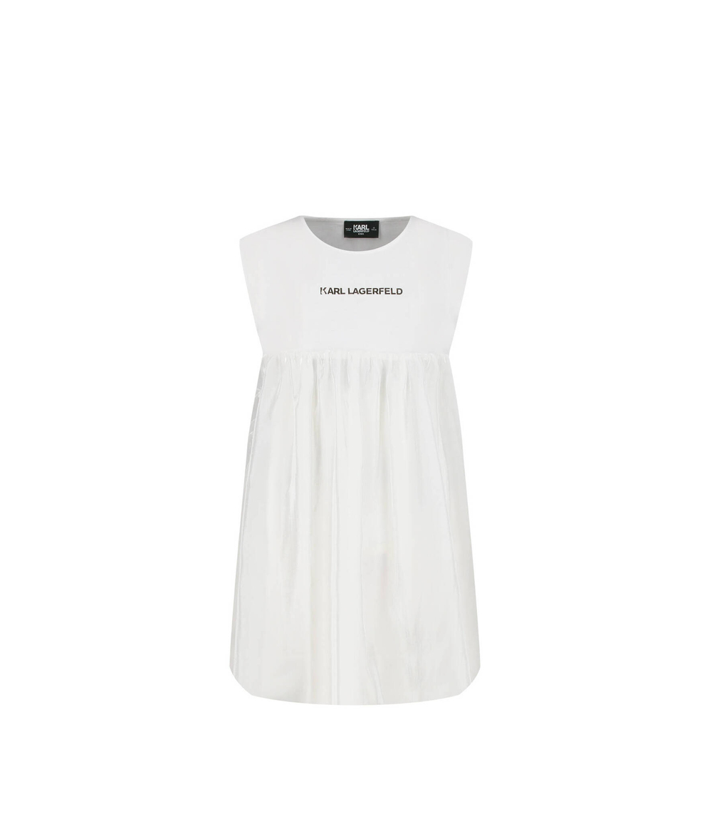 Платье Karl Lagerfeld Kids - белый(Z12243)